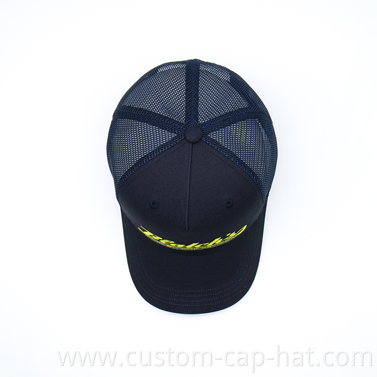  Navy Blue Trucker Cap Hat